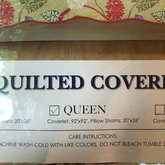 ๐ Autumn Colors Queen Quilt Set ๐ - Picture 7 of 9